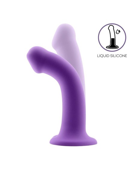 bouncy liquid silicone dildo hiper flexible 6.5 - 16.5 cm size s vi...