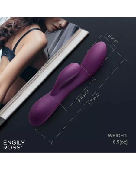 bacall 3.0 vibe injected liquified silicone double motor usb