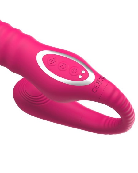 no. twentythree double vibe pulsation and thrusting flexible 180o