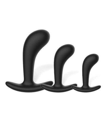 set of 3 p-spot trainer prostatic massagers