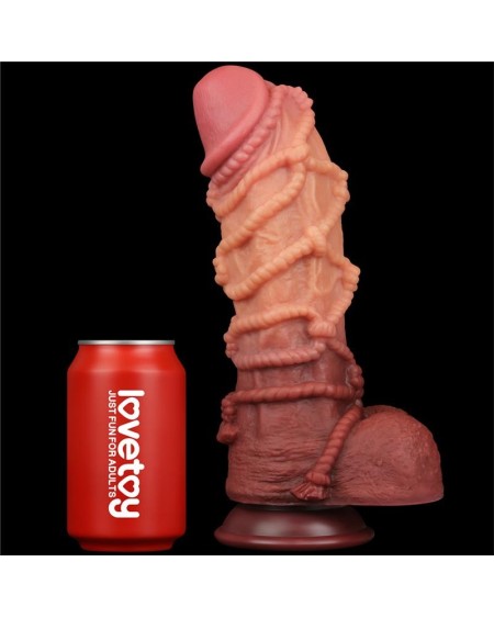 dildo dual layer king size nature 10.5