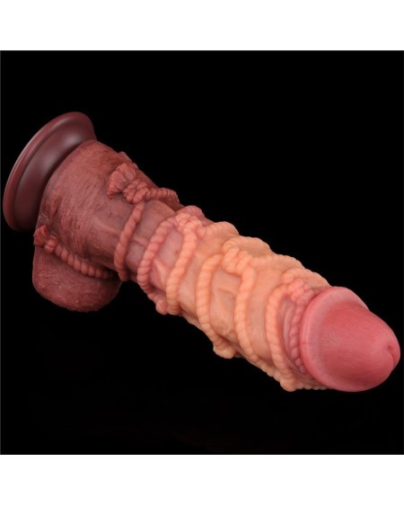 dildo dual layer king size nature 10.5