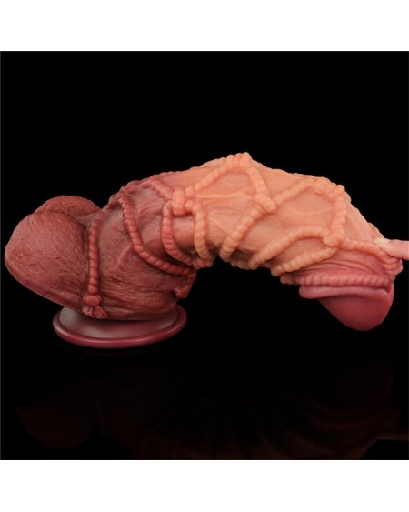 dildo dual layer king size nature 10.5
