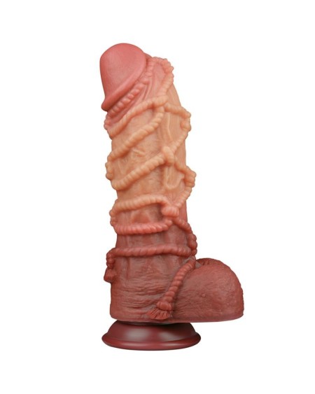 dildo dual layer king size nature 10.5