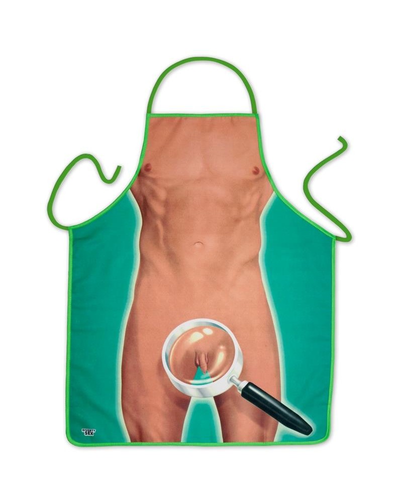 magnifying glass apron