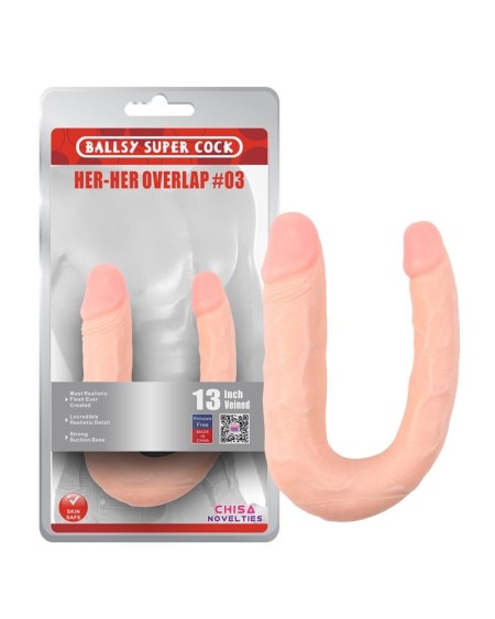 double dildo her-her overlap n3 chair