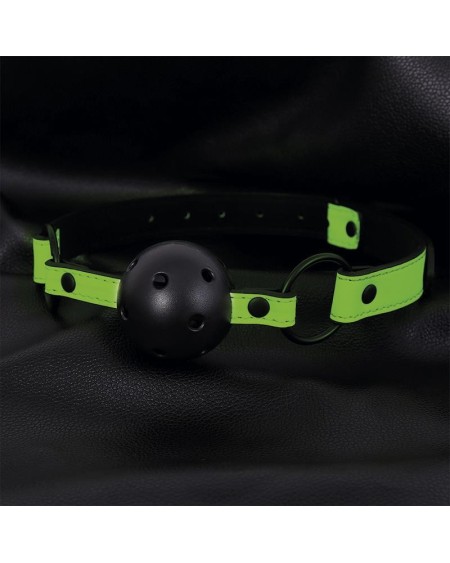 glow in the dark breathable ball gag