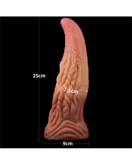 dildo tongue 10 dual layer