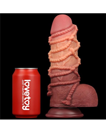dildo dual layer king size nature 9.5
