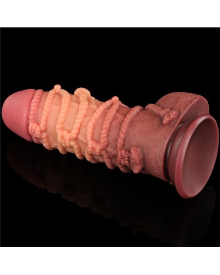 dildo dual layer king size nature 9.5