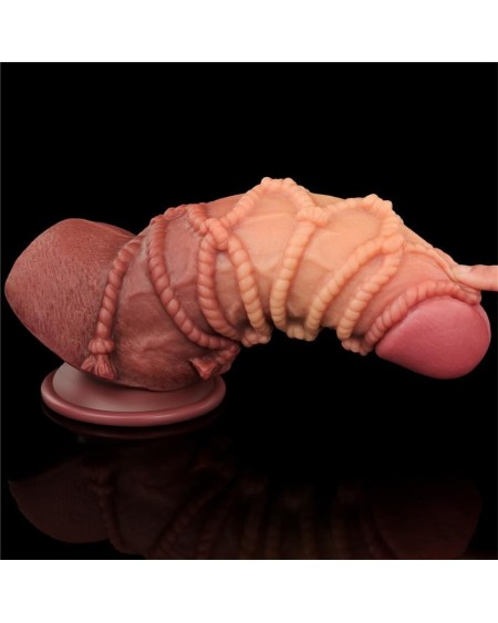 dildo dual layer king size nature 9.5