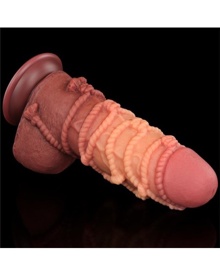 dildo dual layer king size nature 9.5