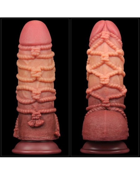 dildo dual layer king size nature 9.5