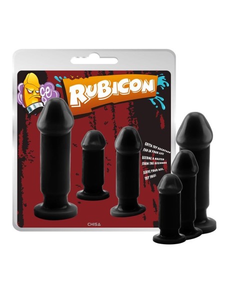 kit 3 butt plug evil dark