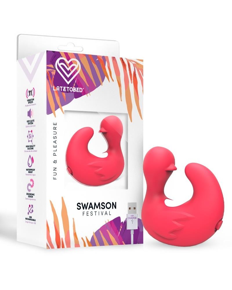 swamson stimulator duckling thimble usb silicone rose