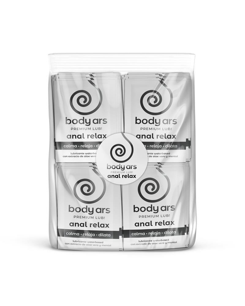 bag single dose anal relaxing water based lubricant gel 100 x 4 ml