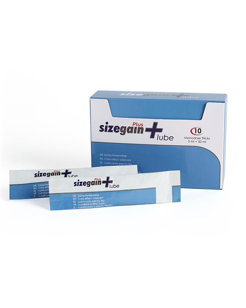 cold effect sizegain lube 10 monodose 5 ml