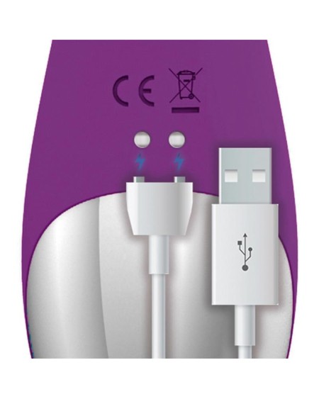 no. eleven vibrator with bunny, g-spot and pulse function magnetic...