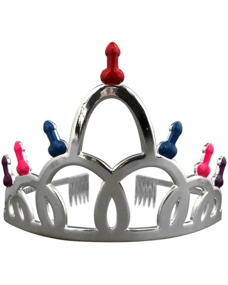 tiara with penis-shaped ornaments
