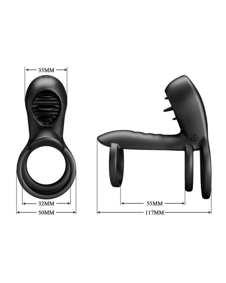 jammy triple vibrant penis ring usb