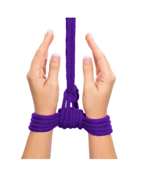 bondage rope souple violet