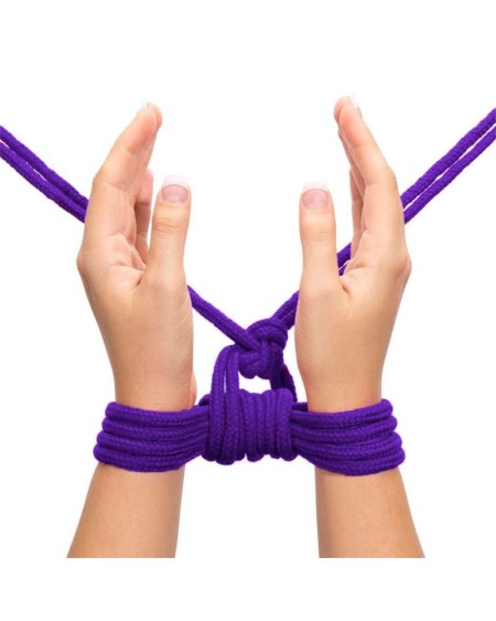 bondage rope souple violet