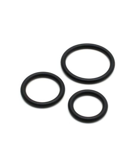 set of 3 silicone penis rings
