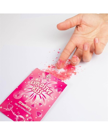 explosive candies oral sex popping candies 1 sachet strawberry flavor