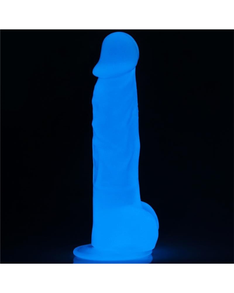 dildo 8.5 lumino blue light