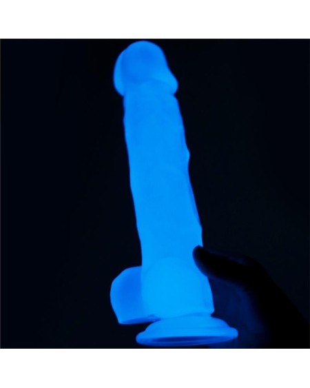 dildo 8.5 lumino blue light