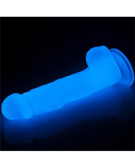 dildo 8.5 lumino blue light