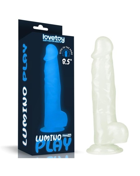 dildo 8.5 lumino blue light