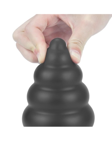 vibrant anal plug king sized 7 noir