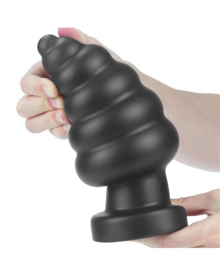 vibrant anal plug king sized 7 noir