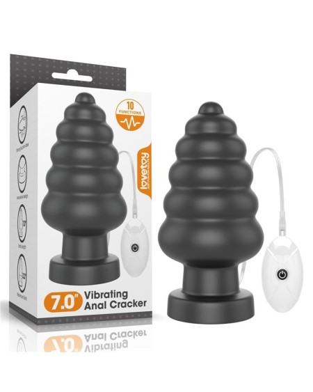 vibrant anal plug king sized 7 noir