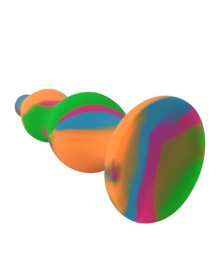 silicone butt plug multi color