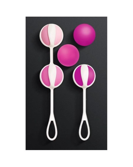 set of 5 geisha balls3 sugar rose