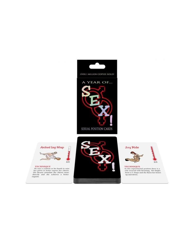 a year of sex card game