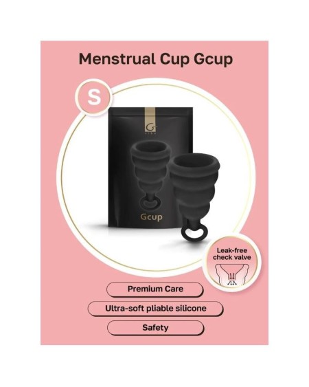 menstrual cup gcup mystic noir size s