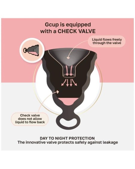 menstrual cup gcup mystic noir size s