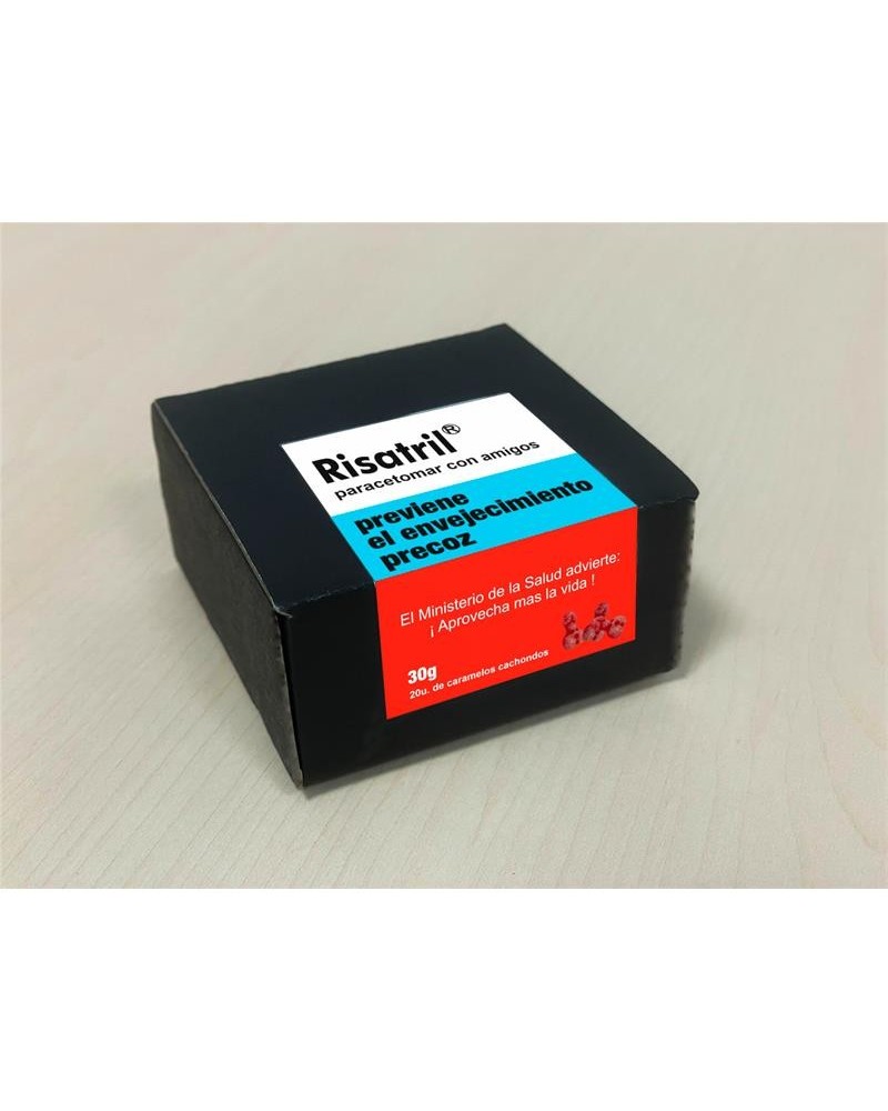 box of 20 penis-shaped candies with strawberry cherry flavor