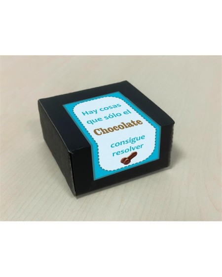 box with 8 penis-shaped pure chocolates