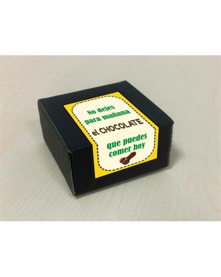 box with 8 penis-shaped pure chocolates