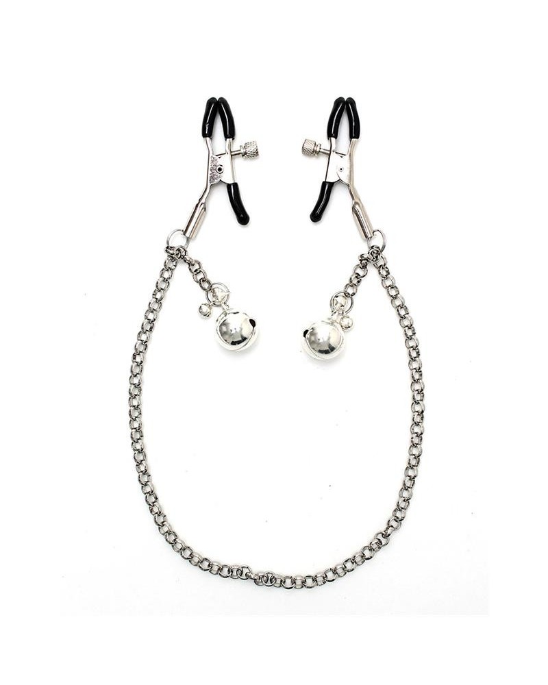 nipple clamps with chain and tincle bells