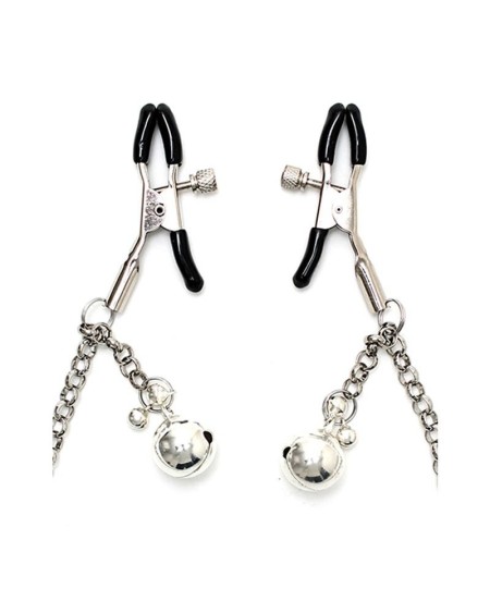 nipple clamps with chain and tincle bells