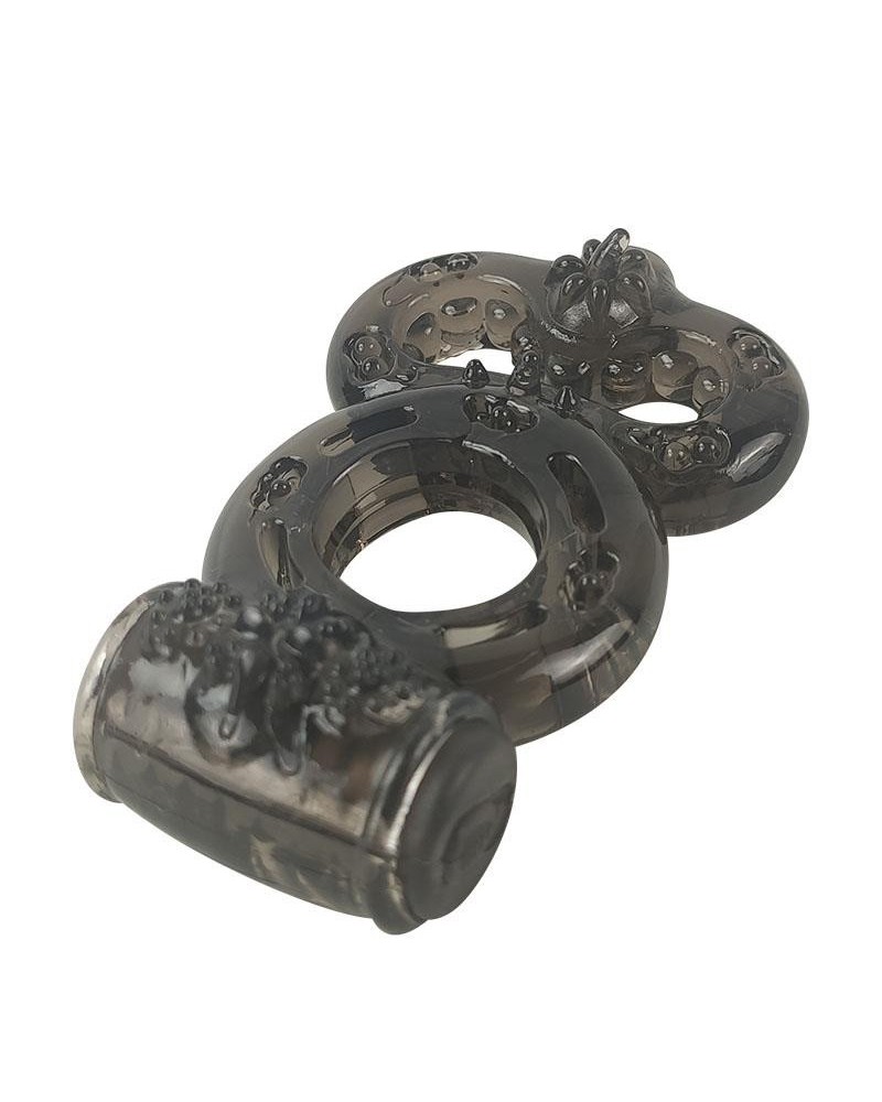penis ring with vibration noir