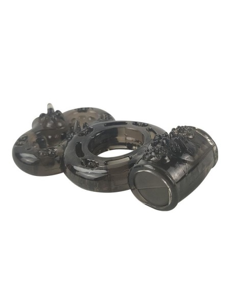 penis ring with vibration noir