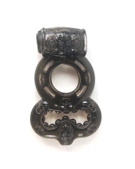 penis ring with vibration noir