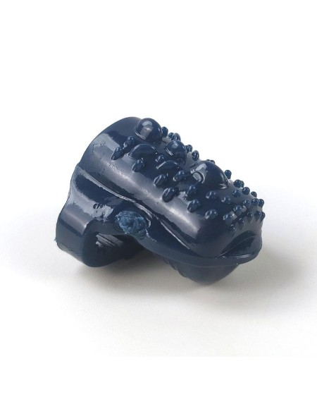 finger ring with vibration blue