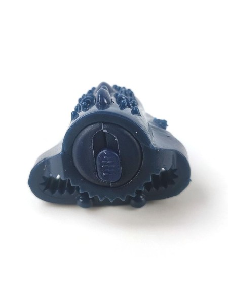 finger ring with vibration blue
